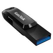 فلش مموری دو رابط سن دیسک مدل Ultra Dual Drive Go ظرفیت 128 گیگابایت با USB 3.2 Gen1، طراحی چرخشی، بدنه فلزی، سازگار با گوشی، تبلت، کامپیوتر و تلویزیون - تصویر 6