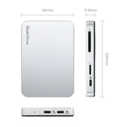 اس اس دی اکسترنال اوریکو مدل P10PRO-512G ظرفیت 512 گیگابایت رابط USB 3.2 Gen2 - تصویر 5
