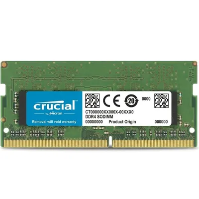 رم کروشیال CT16 ظرفیت 16GB فرکانس 3200MHz تایمینگ CL22 نوع SO-DIMM اجرای سریع و پای (16