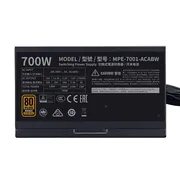 منبع تغذیه کامپیوتر کولر مستر مدل MWE 700 BRONZE - V2 - تصویر 6