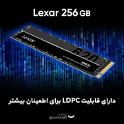 اس اس دی اینترنال PCIe Gen3 x4 لکسار مدل NM620 ظرفیت 256 گیگابایت - تصویر 8
