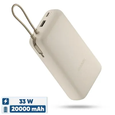 پاوربانک Xiaomi PB2030MI ظرفیت 20000 میلی آمپر ساعت - گلوبال