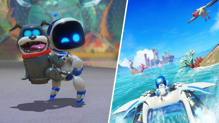 astro bot gameplay