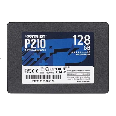 SSD پتریوت P210 ظرفیت 128 گیگابایت