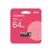 فلش مموری ای دیتا مدل UR340 ظرفیت 64 گیگابایت با بدنه فلزی، رابط USB 3.2 Gen1 Type-A، سرعت انتقال 100 مگابایت بر ثانیه و پشتیبانی از سیستم‌عامل‌های ویندوز، مک و لینوکس - تصویر 6