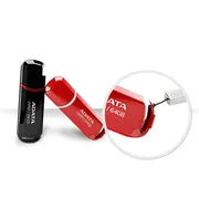 فلش مموری ای دیتا مدل UV150 ظرفیت 64 گیگابایت، رابط USB 3.2 Gen1، سرعت خواندن 90 مگابایت بر ثانیه، طراحی درپوش‌دار، سازگار با گوشی، تبلت، کامپیوتر و تلویزیون - تصویر 6