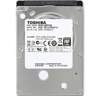 هارد توشیبا D T01ABD050V ظرفیت 500 گیگابایت (2.5 اینچ)