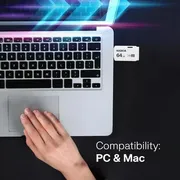 فلش مموری کیوکسیا مدل U301 ظرفیت 64 گیگابایت - تصویر 2