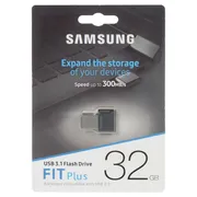 فلش مموری 32 گیگابایت سامسونگ مدل FIT Plus USB سه‌نقطه‌یک، با طراحی بندانگشتی و مقاوم در برابر آب، ضربه، شوک و لرزش و گردوغبار - تصویر 3