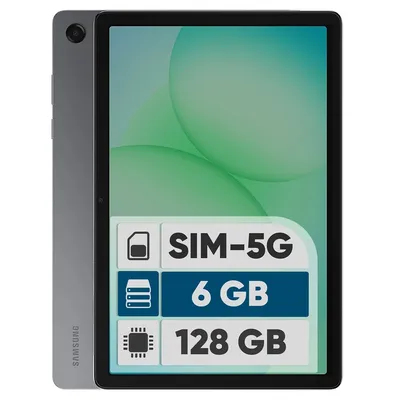 تبلت Samsung Galaxy Tab A11 Plus 5G، ظرفیت 128 گیگابایت و رم 6 گیگابایت، قابلیت (11 اینچ)