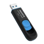 فلش مموری کشویی ای‌دیتا مدل DashDrive UV128 ظرفیت 128GB، رابط USB 3.0 با سرعت خواندن 90 و نوشتن 40 مگابایت بر ثانیه، طراحی بدون درپوش و بدنه مات ضدخش و گردوغبار - تصویر 5