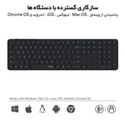 کیبورد رپو مدل E9550L Wireless - تصویر 3