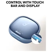 هدفون بلوتوثی انکر مدل Liberty 4 Pro دارای نویز کنسلینگ فعال (ANC)، درگاه شارژ USB Type-C، با قابلیت اتصال به چند دستگاه، پشتیبانی از فرمان لمسی، نمایشگر روی صفحه محفظه شارژ، نشانگر LED، مقاومت در برابر رطوبت و عرق - تصویر 4