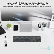 کیبورد رپو مدل E9550L Wireless - تصویر 6