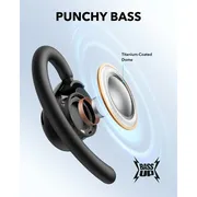 هدفون بلوتوثی انکر مدل V20i بدون قابلیت نویز کنسلینگ، درگاه شارژ USB Type-C، دارای 4 میکروفون برای مکالمه شفاف، مقاوم در برابر آب و گرد و غبار استاندارد مقاومتی IP55 - تصویر 6