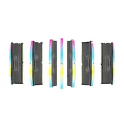 رم دسکتاپ کورسیر مدل VENGEANCE RGB DDR5 دو کاناله ظرفیت 64 گیگابایت سرعت 5600 مگاهرتز تایمینگ CL40 همراه هیت‌سینک خنک‌کننده - تصویر 8