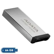 فلش مموری ای دیتا مدل UR350 ظرفیت 64 گیگابایت با رابط USB 3.2 Gen1، سرعت انتقال 100 مگابایت بر ثانیه، بدنه فلزی مقاوم، سازگار با ویندوز، مک، لینوکس و بدون نیاز به نصب درایور - تصویر 2