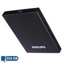 SSD فیلیپس FM51PS051S ظرفیت 512 گیگابایت رابط USB 3.2 Gen2