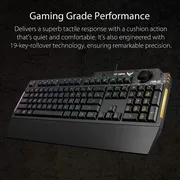 کیبورد مخصوص بازی ایسوس مدل TUF GAMING K1 RGB - تصویر 3