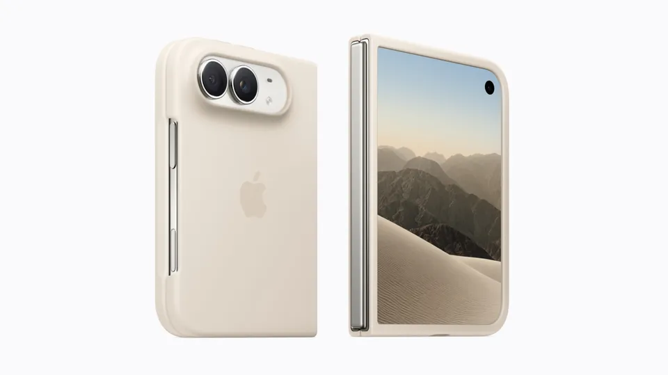 قاب رسمی iPhone Duo Case به رنگ sand