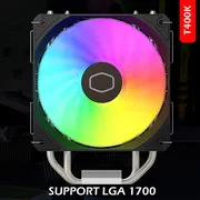 خنک کننده پردازنده کولر مستر مدل T400k ARGB LGA1700 - تصویر 6