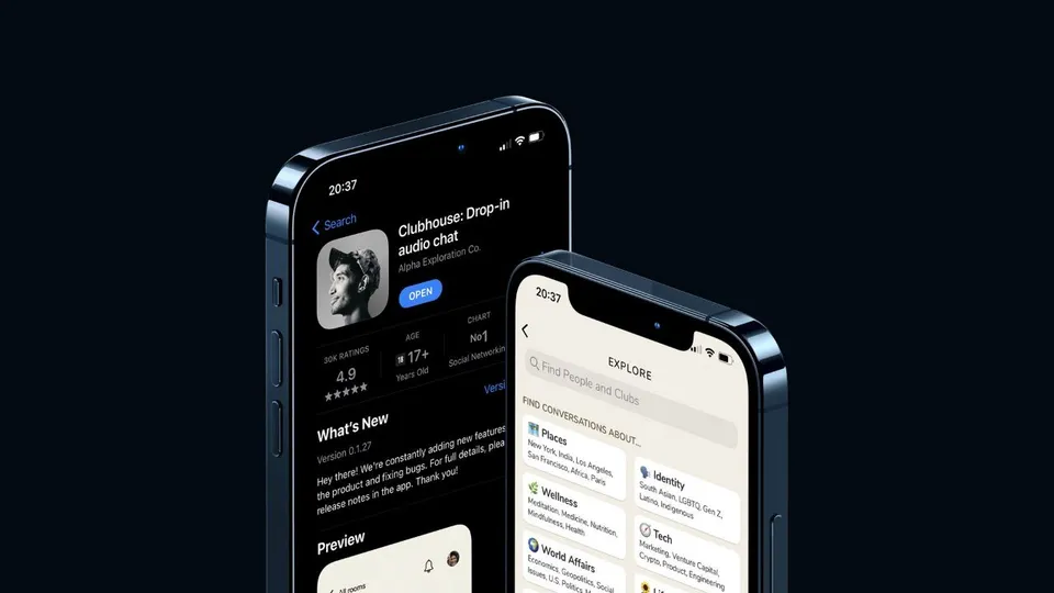 کلاب هاوس به حالت Dark Mode مجهز خواهد شد