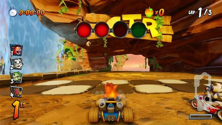 crash team racing nitro-fueled gameplay