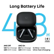 هدفون بلوتوثی انکر مدل Soundcore Liberty 5 با نویز کنسلینگ فعال (ANC)، درگاه شارژ USB Type-C، تا 30 ساعت زمان پخش موسیقی، دارای سنسور نوری داخل گوش و مقاوم در برابر رطوبت و عرق - تصویر 7