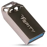 فلش مموری وریتی مدل V-819 ظرفیت 16 گیگابایت بند انگشتی با بدنه فلزی، رابط USB 2.0 و سرعت انتقال 30 مگابایت بر ثانیه، سازگار با کامپیوتر، لپ‌تاپ، موبایل، تبلت و تلویزیون - تصویر 1