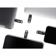 فلش مموری سن دیسک 64 گیگابایت مدل Ultra Dual Drive Go با دو رابط USB Type-C و USB Type-A، استاندارد USB 3.2 Gen1، طراحی چرخشی، سازگار با اندروید، iOS، ویندوز و مک، مناسب گوشی، تبلت، کامپیوتر و تلویزیون - تصویر 6