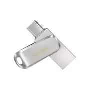 فلش مموری چرخشی 128 گیگابایتی سن دیسک مدل Ultra Dual Drive Luxe با رابط‌های USB Type-A و USB Type-C، استاندارد USB 3.2 Gen1 و بدنه فلزی - تصویر 5