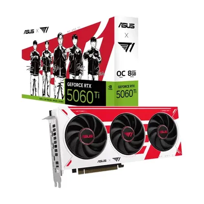 کارت گرافیک ASUS T1 GeForce RTX 5060 Ti 8GB GDDR7 OC Edition