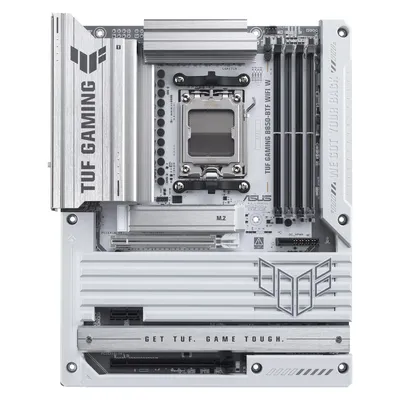 مادربرد ASUS TUF GAMING B850-BTF WIFI W، فرم فاکتور ATX، سوکت AMD AM5، دارای چهار اسل
