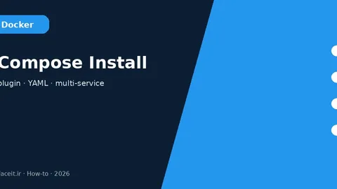 آموزش نصب Docker Compose؛ اجرای چندسرویس با یک فایل YAML