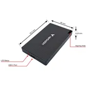 اس اس دی اکسترنال ورباتیم مدل Metal Mini ظرفیت 512 گیگابایت رابط USB 3.2 Gen2 - تصویر 6