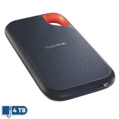 SSD سن دیسک Extreme E61 ظرفیت 4 ترابایت رابط USB 3.2 Gen2