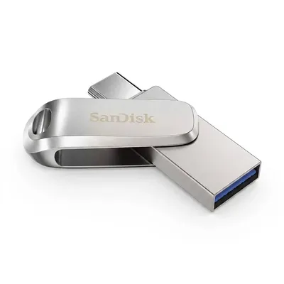 فلش مموری سن دیسک Ultra Dual Drive Luxe (128 گیگابایت)