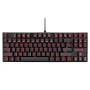 کیبورد گیمینگ ردراگون مدل K552 Kumara، سوییچ مکانیکال قرمز، Tenkeyless، نورپردازی RGB، قابلیت Anti-Ghosting - تصویر 4