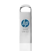 فلش مموری 64 گیگابایت اچ‌پی مدل X306W با رابط USB سه‌نقطه‌دو، سرعت خواندن 120 مگابایت بر ثانیه و بدنه استیل - تصویر 5
