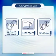 هدفون بلوتوثی برند کیو سی وای مدل T13 ANC2 با نویز کنسلینگ فعال (ANC)، نویز کنسلینگ میکروفون (ENC) و پخش صدای محیطی (Transparency)، درگاه شارژ USB Type-C، با قابلیت اتصال به چند دستگاه، کنترل لمسی، مقاوم در برابر آب و گردوغبار - تصویر 5