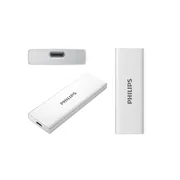 اس اس دی اکسترنال فیلیپس مدل FM61PS025S ظرفیت 256 گیگابایت رابط USB 3.2 Gen2 - تصویر 4