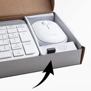 کیبورد و ماوس بی‌سیم لاجیتک مدل MK470، سوییچ ممبران، Full-Size - تصویر 7
