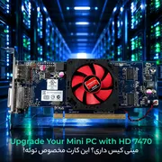 کارت گرافیک ای ام دی مدل HD 7470 minicase - تصویر 7