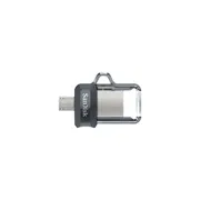 فلش مموری سن دیسک مدل Ultra Dual Drive m3.0 ظرفیت 64 گیگابایت با دو رابط USB Type-A و USB Type-C، سرعت انتقال 130 مگابایت بر ثانیه، استاندارد USB 3.2 Gen1، مناسب انتقال سریع و ایمن فایل بین دستگاه‌های هوشمند - تصویر 4