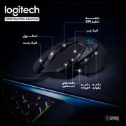 ماوس مخصوص بازی لاجیتک مدل G502 Hero - تصویر 8
