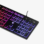 کیبورد گیمینگ بیاند مدل BGK-2010 سوئیچ ممبران، Full-Size، نورپردازی RGB - تصویر 6
