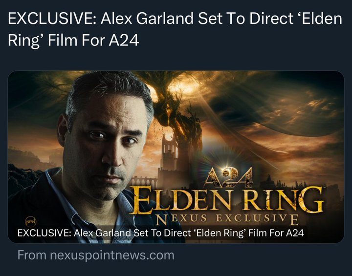 elden ring movie