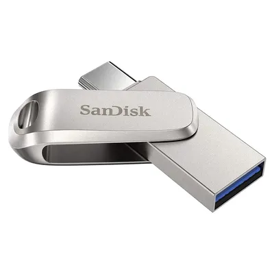 فلش مموری سن دیسک Ultra Dual Drive Luxe ظرفیت 64 گیگابایت