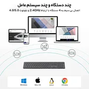 کیبورد رپو مدل E9550L Wireless - تصویر 5