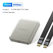 اس اس دی اکسترنال اوریکو مدل A20PLUS-512G ظرفیت 512 گیگابایت رابط USB 3.2 Gen2 - تصویر 2